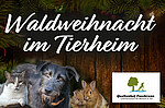 Logo Waldweihnacht im Tierheim