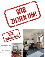 Logo Wir ziehen um – unsere neue Adresse – ab 21.05.2024 – Telefonisch immer zu erreichen