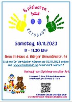 Logo Listenverkauf für Spielwarenbasar in Reisbach 