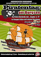 Logo Piratentag am Burgsee