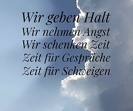 Banner Hospizbüro Landau geöffnet - Oberer Stadtplatz 16