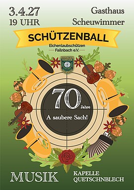 Banner Schützenball 